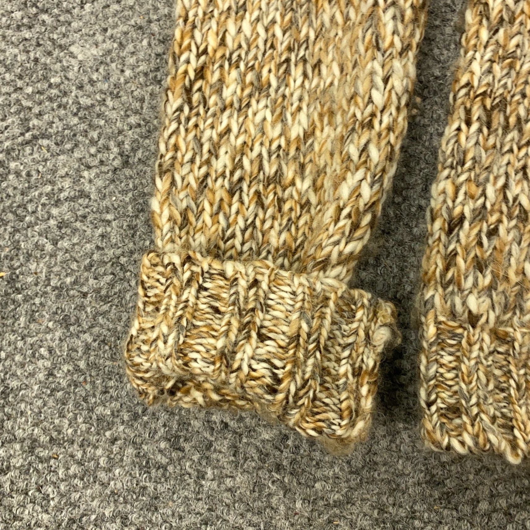 Eddie Bauer VINTAGE Eddie Bauer Cardigan Sweater Women's Medium Brown Marled Wool Blend Knit Pockets 90s Womens Size M / US 6-8 / IT 42-44 - 6 Thumbnail