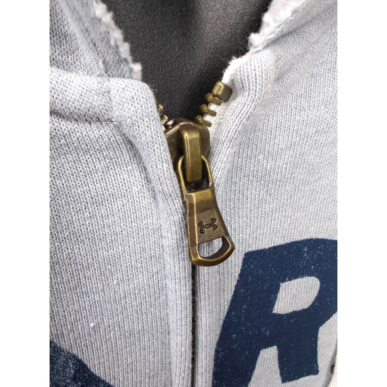 Under Armour Under Armour Project Rock Heavyweight Terry Zip Hoodie Gym Sweatshirt Mens Large Gray Size US L / EU 52-54 / 3 - 6 Thumbnail