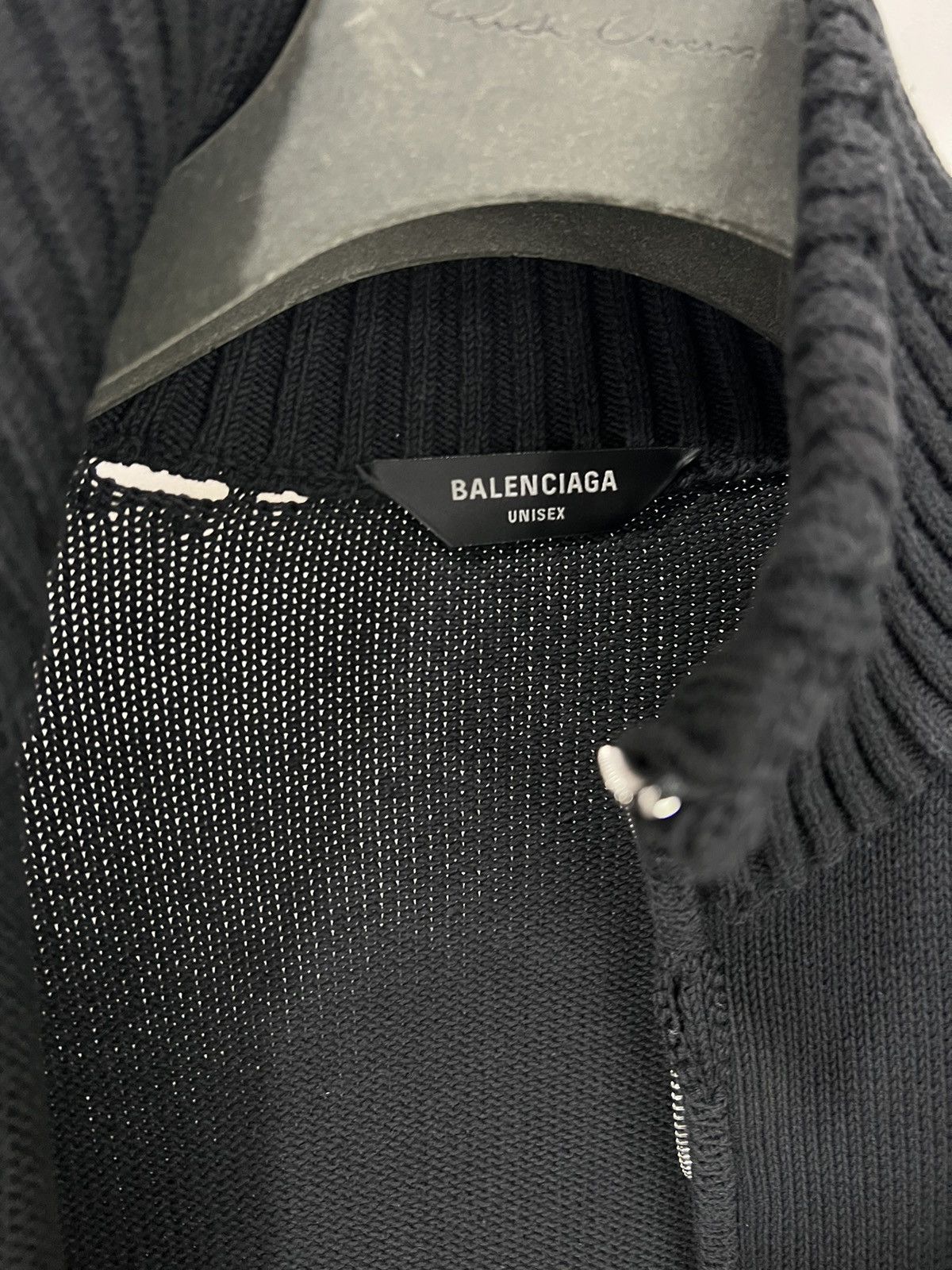 Balenciaga Y2K Zip-Up Cardigan Size US L / EU 52-54 / 3 - 9 Thumbnail