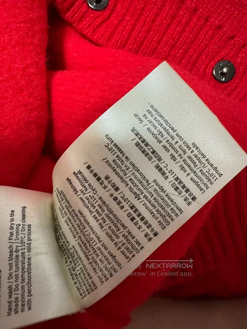 Fendi Fendi Mink Hair V-Neck Embroidered Letter Open Cardigan Sh Size XS / US 0-2 / IT 36-38 - 8 Thumbnail