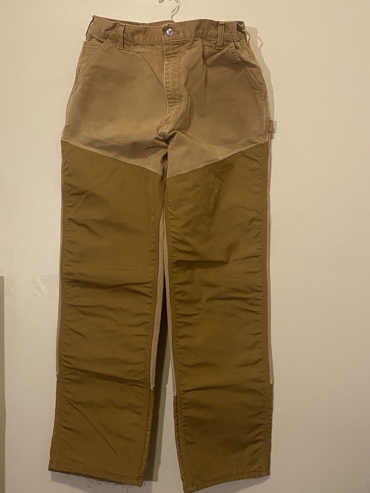 Carhartt × Vintage Vintage Carhartt Dungaree Fit Double Knee Pants 36W 34L Size US 36 / EU 52 - 1 Thumbnail