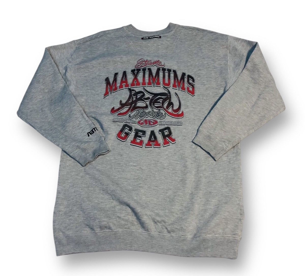 Japanese Brand AB-Tech Extreme Maximums Long Sleeve T-Shirt (5) Size US XL / EU 56 / 4 - 2 Thumbnail