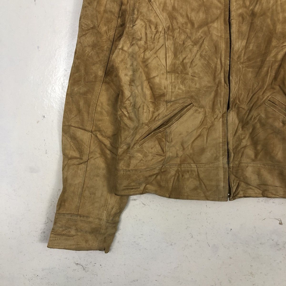 Japanese Brand Vintage Leather Jacket Coach Blanket Size US S / EU 44-46 / 1 - 6 Thumbnail