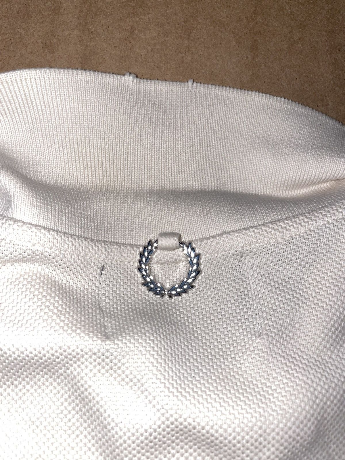 Fred Perry × Raf Simons Fred Perry X Raf Simons Distressed Oversized Polo Shirt Size US M / EU 48-50 / 2 - 5 Thumbnail