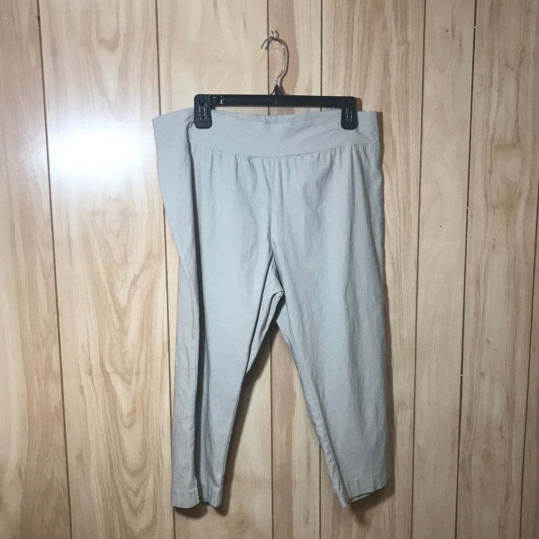 Other Focus 2000 High Rise Capri Stretch Pants 16 Size 38" / US 16 / IT 52 - 1 Thumbnail