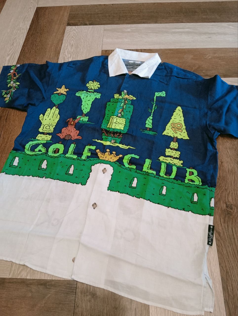 Jean Charles De Castelbajac VINTAGE JEAN CHARLES DE CASTELBAJAC GOLF CLUB CADDY SHACK Size US M / EU 48-50 / 2 - 3 Thumbnail