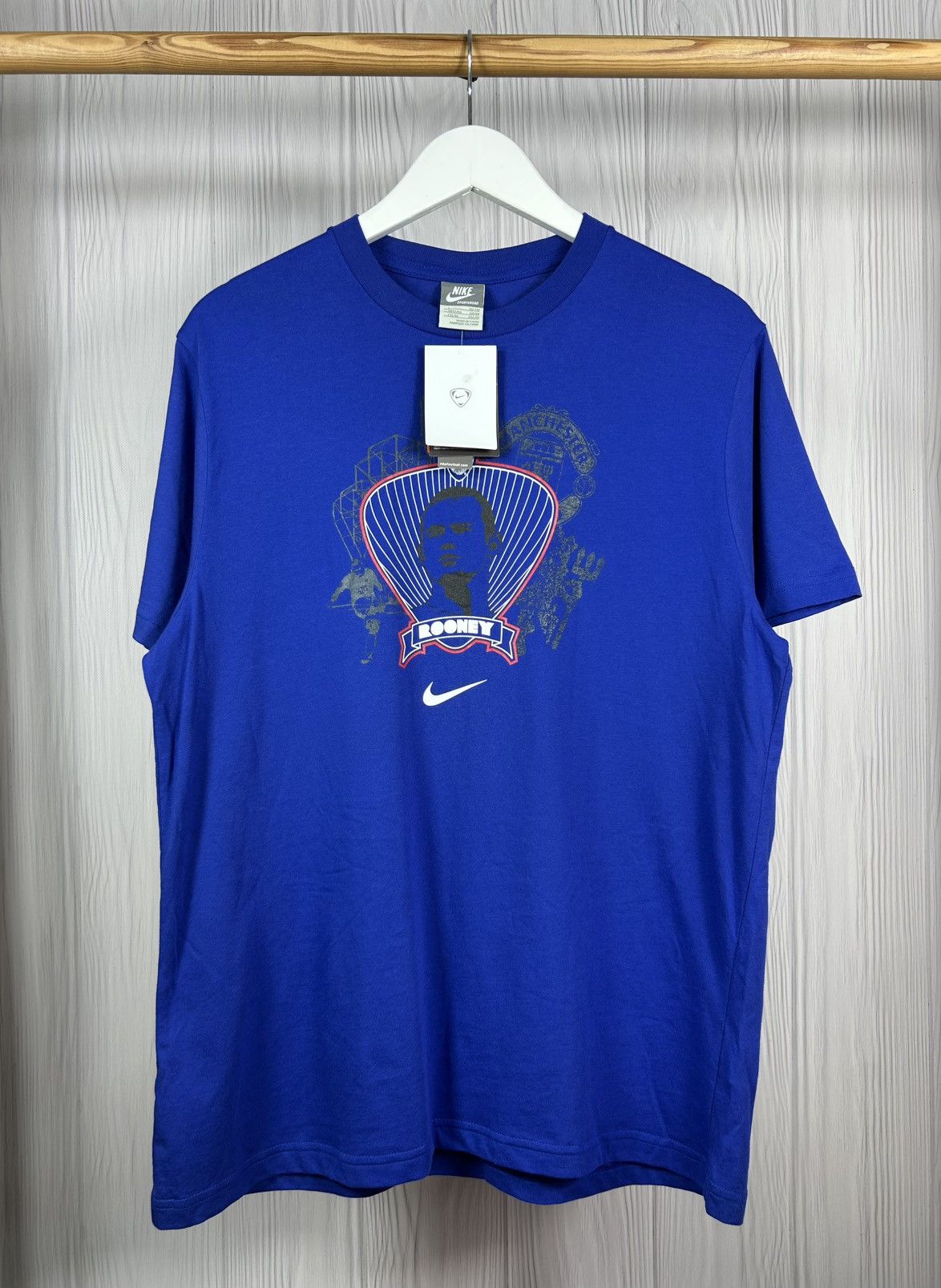 Nike Deadstock Nike Wayne Rooney 10 Man United Vintage T-Shirt L⁠ Size US L / EU 52-54 / 3 - 1 Thumbnail