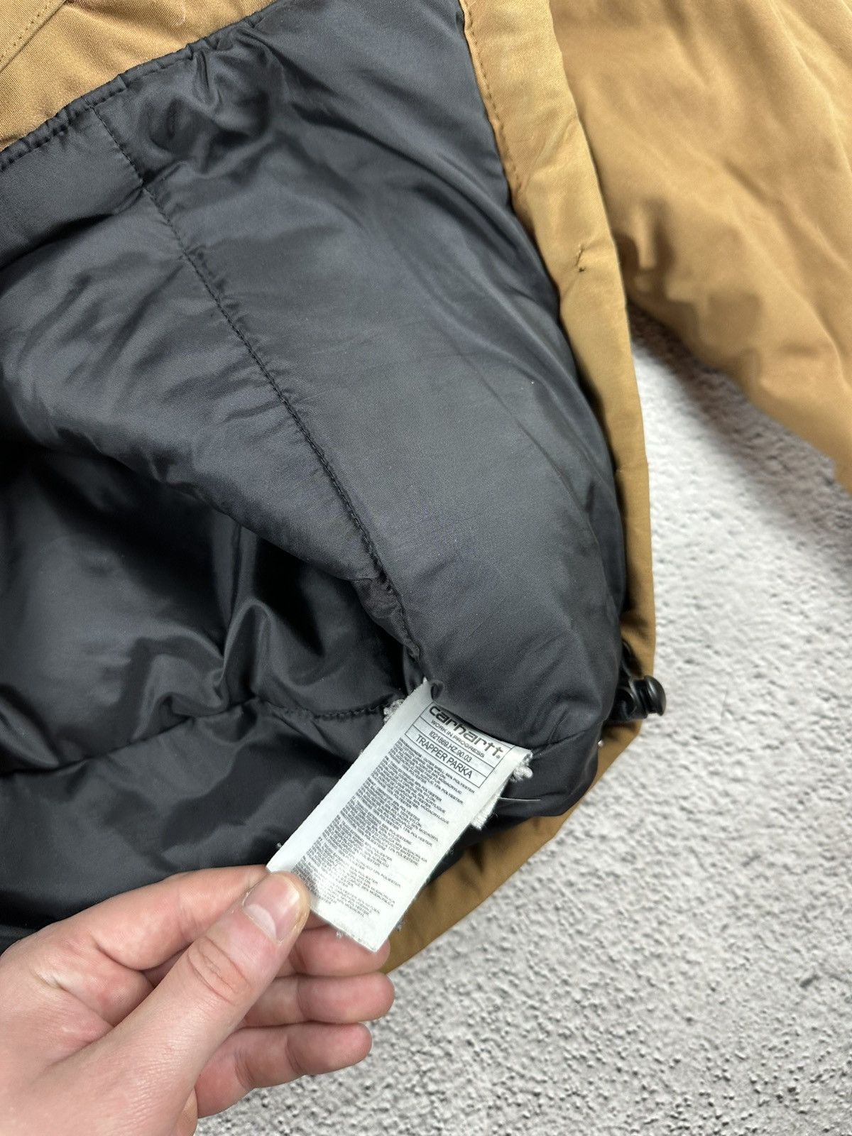 Carhartt Vintage Carhartt Trapper Parka Fur Fuzzy Jacket Coat Y2K Size US M / EU 48-50 / 2 - 11 Thumbnail
