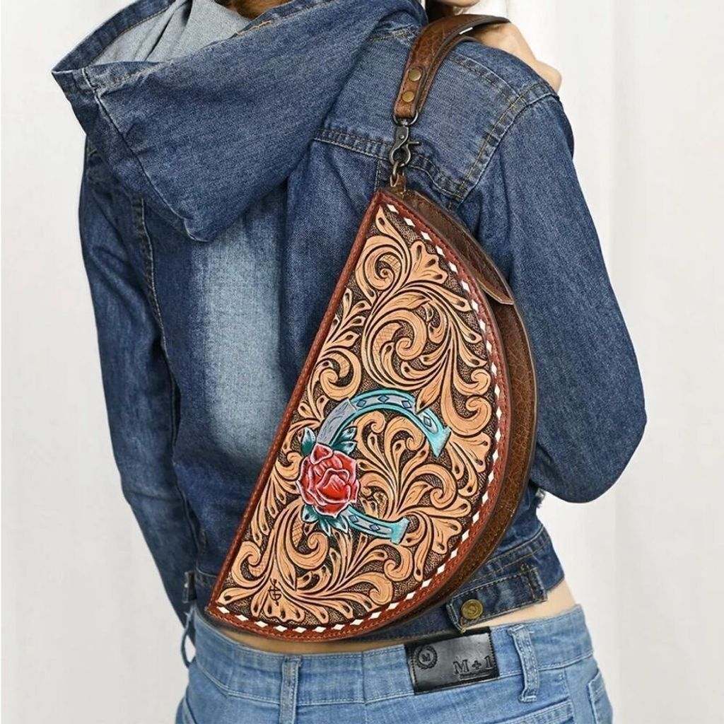 Other American Darling Taco Genuine Leather Western Women Clutch Size ONE SIZE - 4 Thumbnail