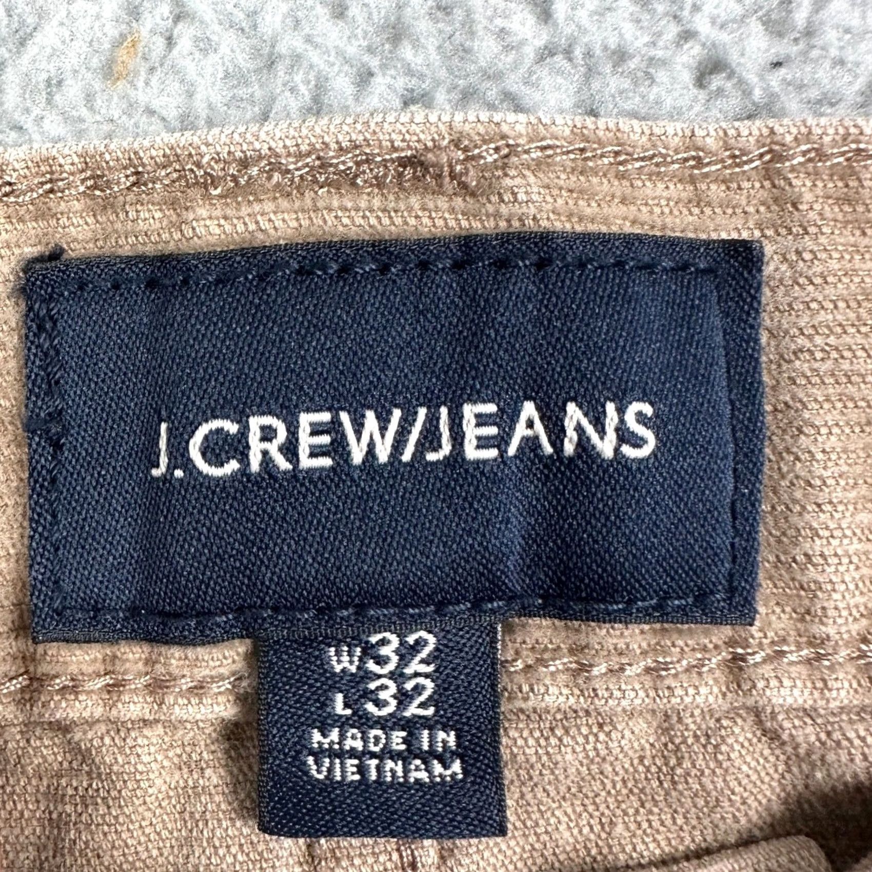 J.Crew J Crew Corduroy Pants Mens 32X32 Athletic Fit Stretch Tan 5 Pockets Size US 32 / EU 48 - 3 Thumbnail