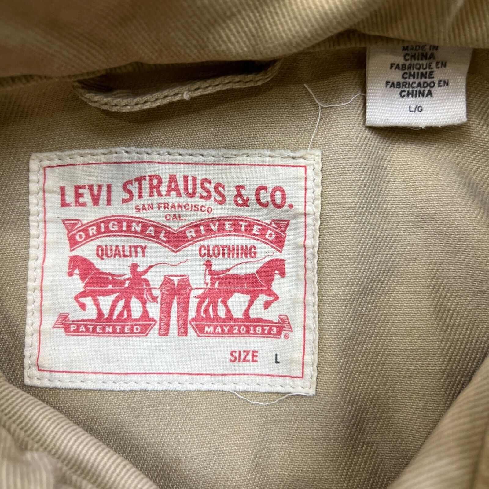 Levi's × Vintage Levi's Jacket Mens Casual Classic Full Zip Outdoor Trucker Size US L / EU 52-54 / 3 - 5 Thumbnail