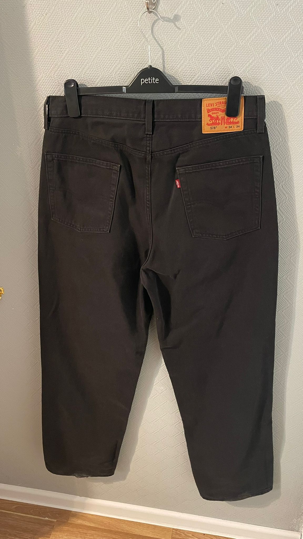Crazy Vintage Baggy Y2K Carhartt Style Camo Jeans 34x34