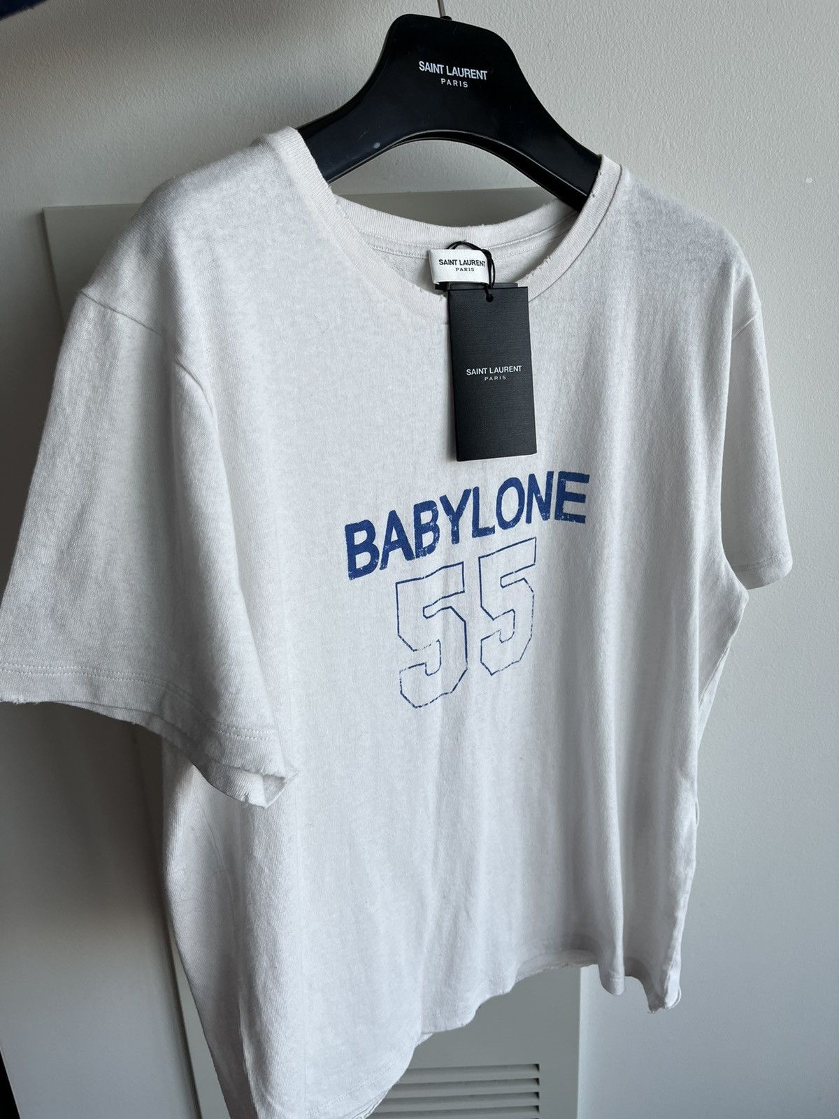 Saint Laurent Paris Super Runway Saint Laurent Babylone Slim fit Tee T-shirt Size US S / EU 44-46 / 1 - 11 Thumbnail