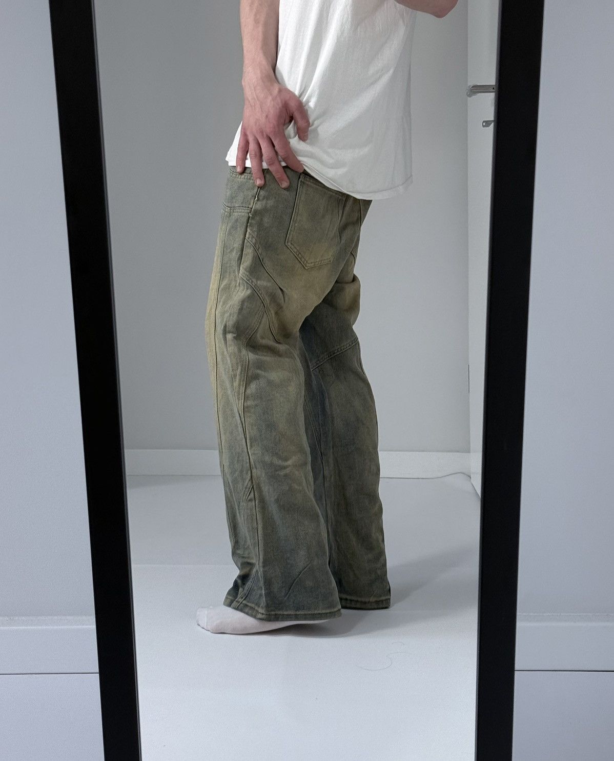 Other Vintage y2k streetwear wide track avantgarde opium jeans Size US 32 / EU 48 - 11 Thumbnail
