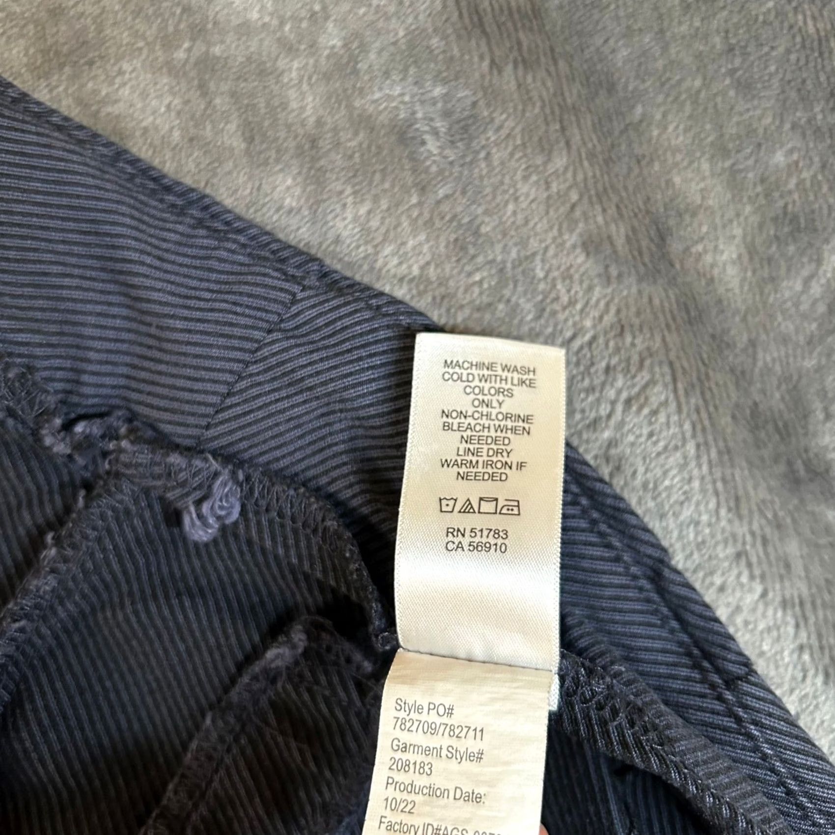 Vintage Maurices Cropped Pants Career Elastic Waist Pull On Blue Womens XL Pants Striped Wide-Leg Casual Workwear Mens?? Size 40" / US 18 - 6 Thumbnail