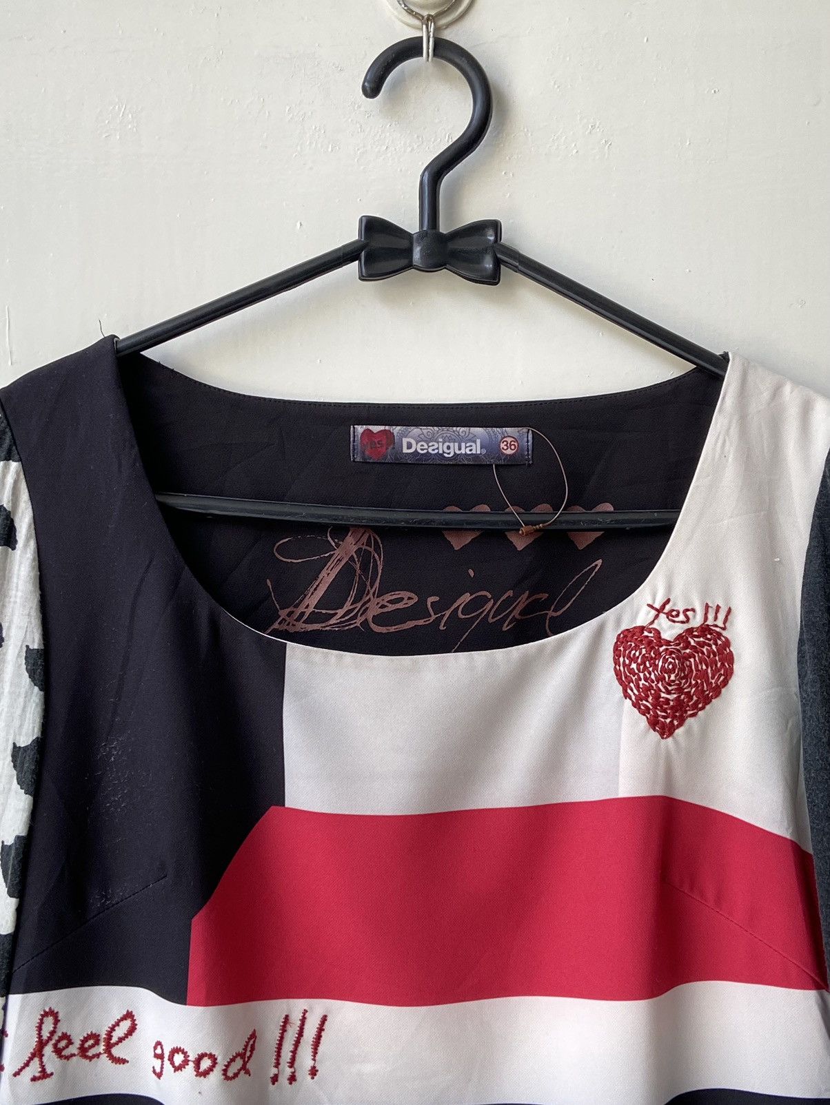 Desigual DESIGUAL Long Sleeve T-shirt Size US XS / EU 42 / 0 - 3 Thumbnail