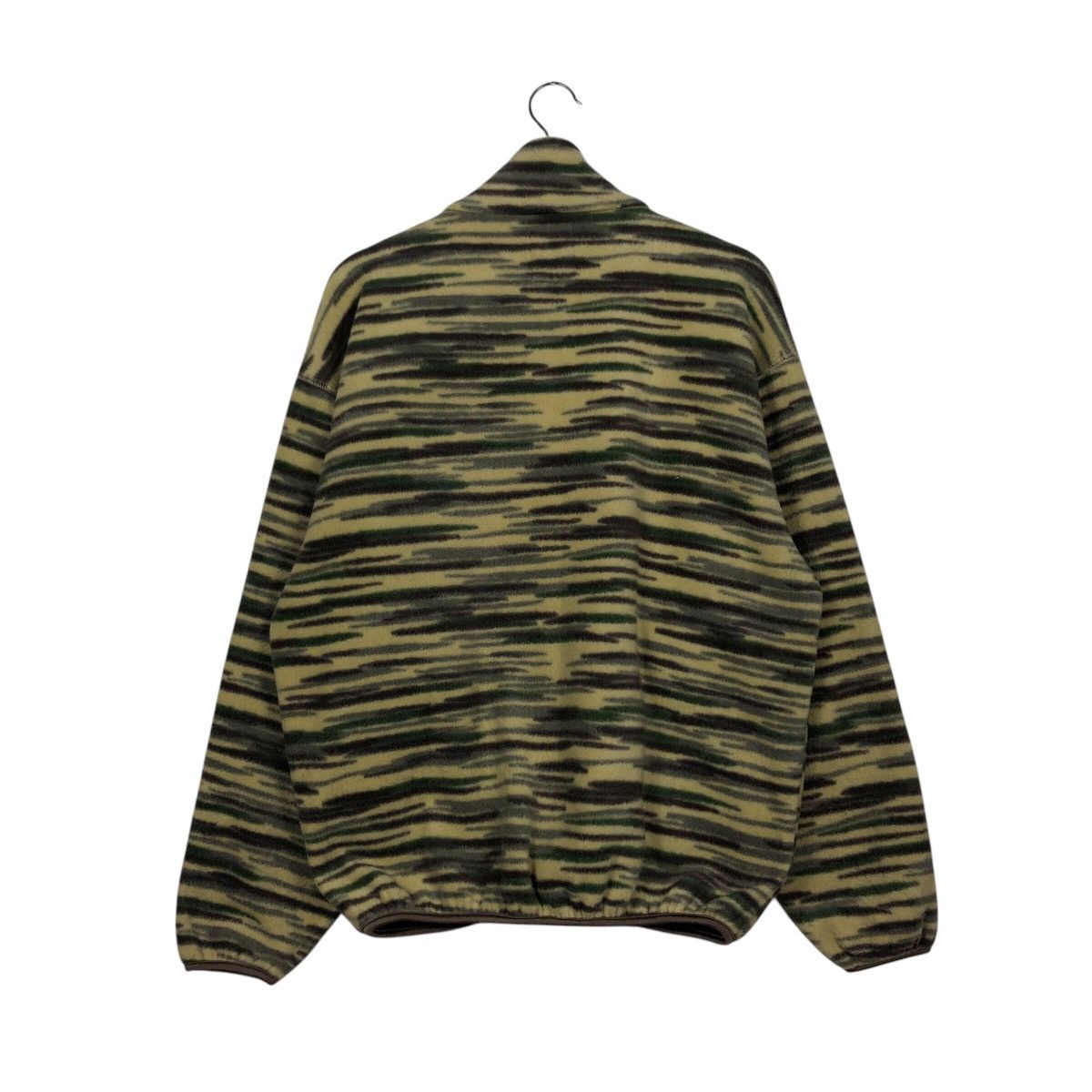 Japanese Brand Vintage Fleece Half Zipper Jacket East Village Navajo Aztec Size US M / EU 48-50 / 2 - 9 Thumbnail
