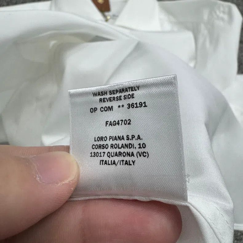 Loro Piana Loro Piana Pure White Shirt Size XS / US 0-2 / IT 36-38 - 4 Thumbnail