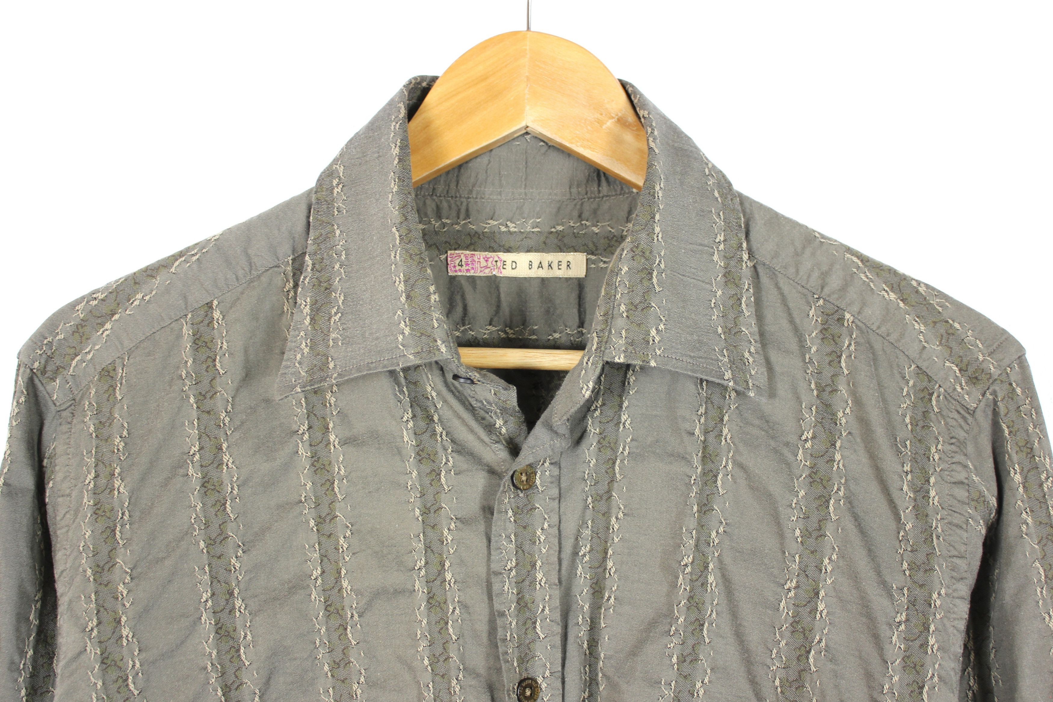 Ted Baker Ted Baker Shirt Size 4 Size US L / EU 52-54 / 3 - 3 Thumbnail