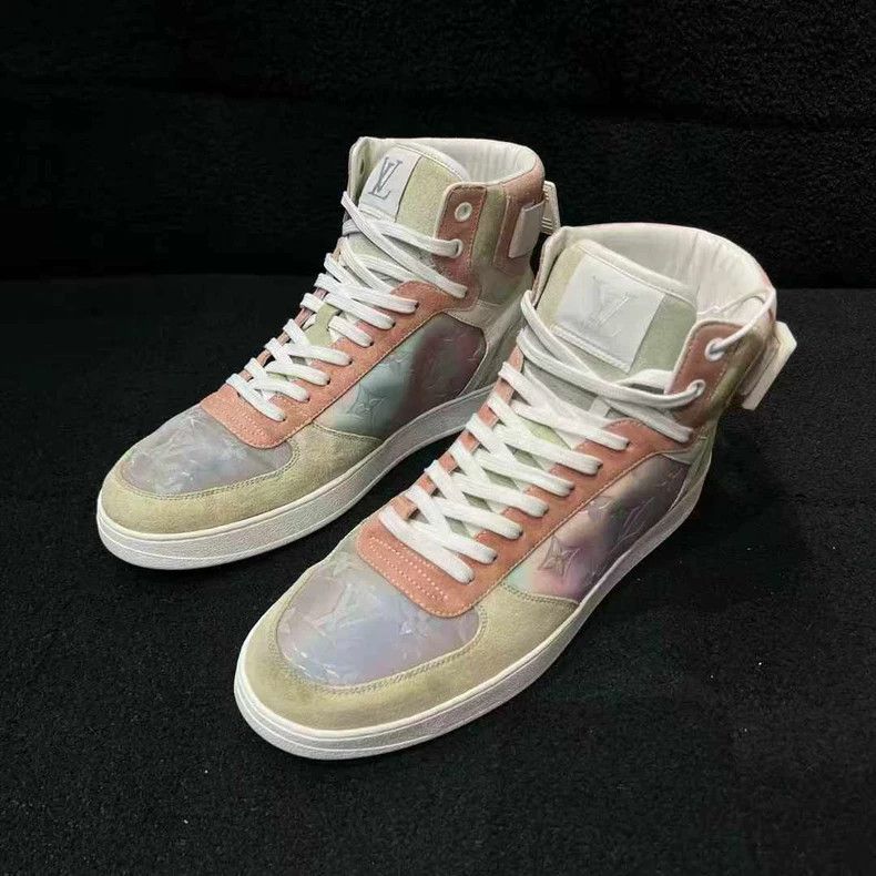 Louis Vuitton Louis Vuitton Rivoli High-Top Sneakers - dmc Size US 6.5 / EU 39-40 - 1 Thumbnail