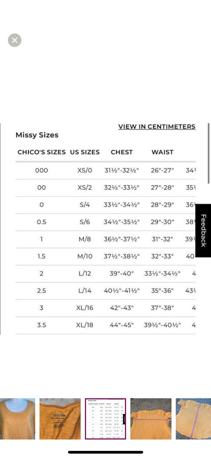 Chicos Chicos large the ultimate tee Size L / US 10 / IT 46 - 4 Thumbnail