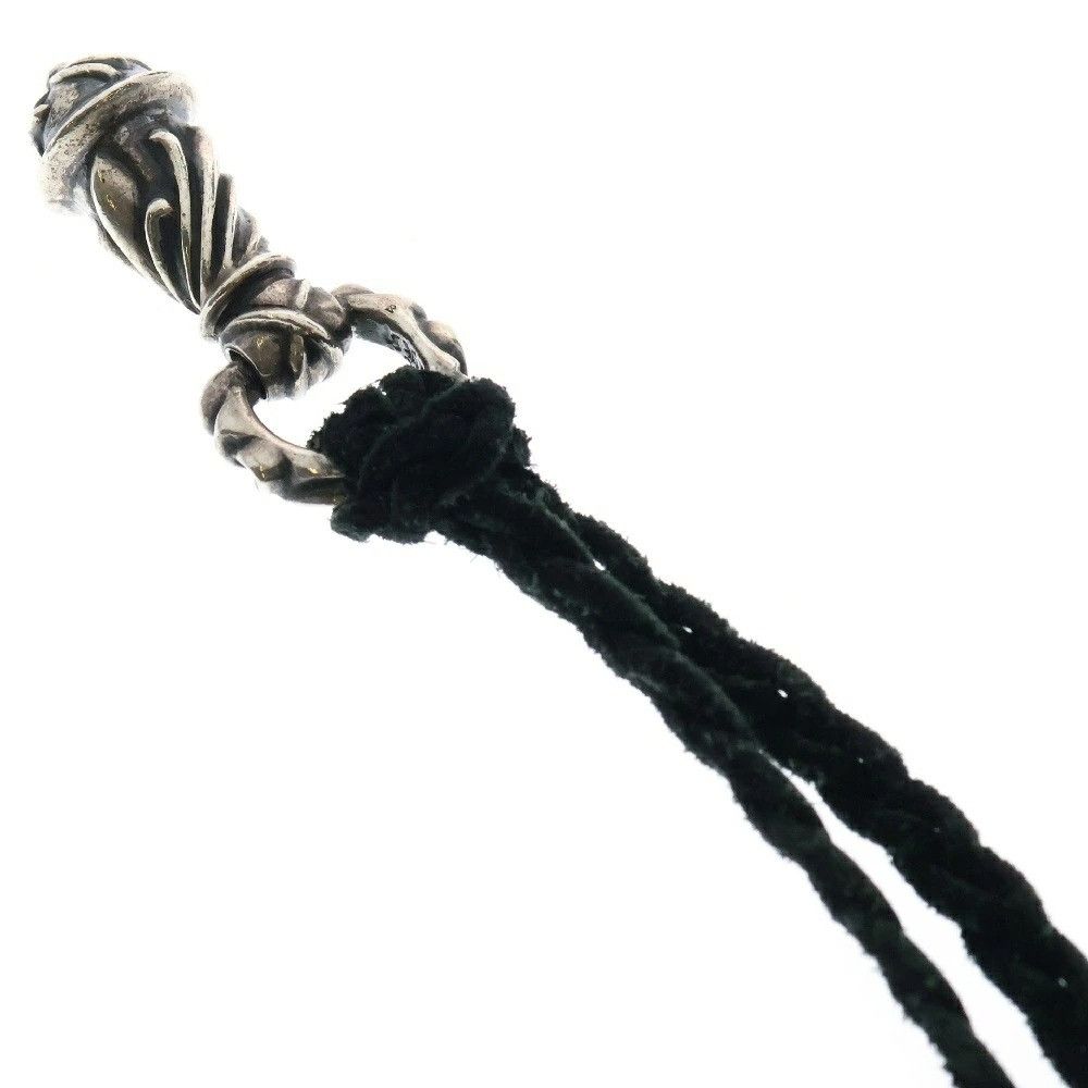 Chrome Hearts CHROME HEARTS CAMPANA PENDANT BRAID LEATHER Size ONE SIZE - 2 Thumbnail