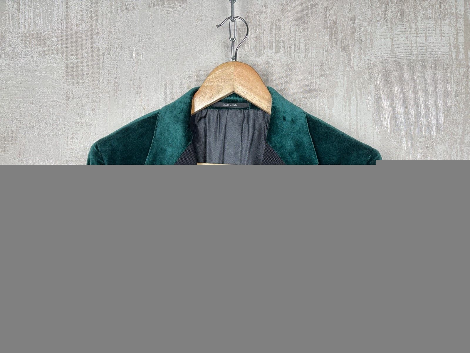 Alfred Dunhill Dunhill London Velvet Double Breasted Blazer Smoking Size 40R - 4 Thumbnail