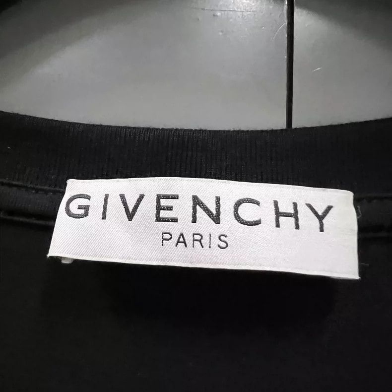 Givenchy Givenchy Black Letter Pattern Printed Short Sleeve 2506-Ne Size US XL / EU 56 / 4 - 3 Thumbnail