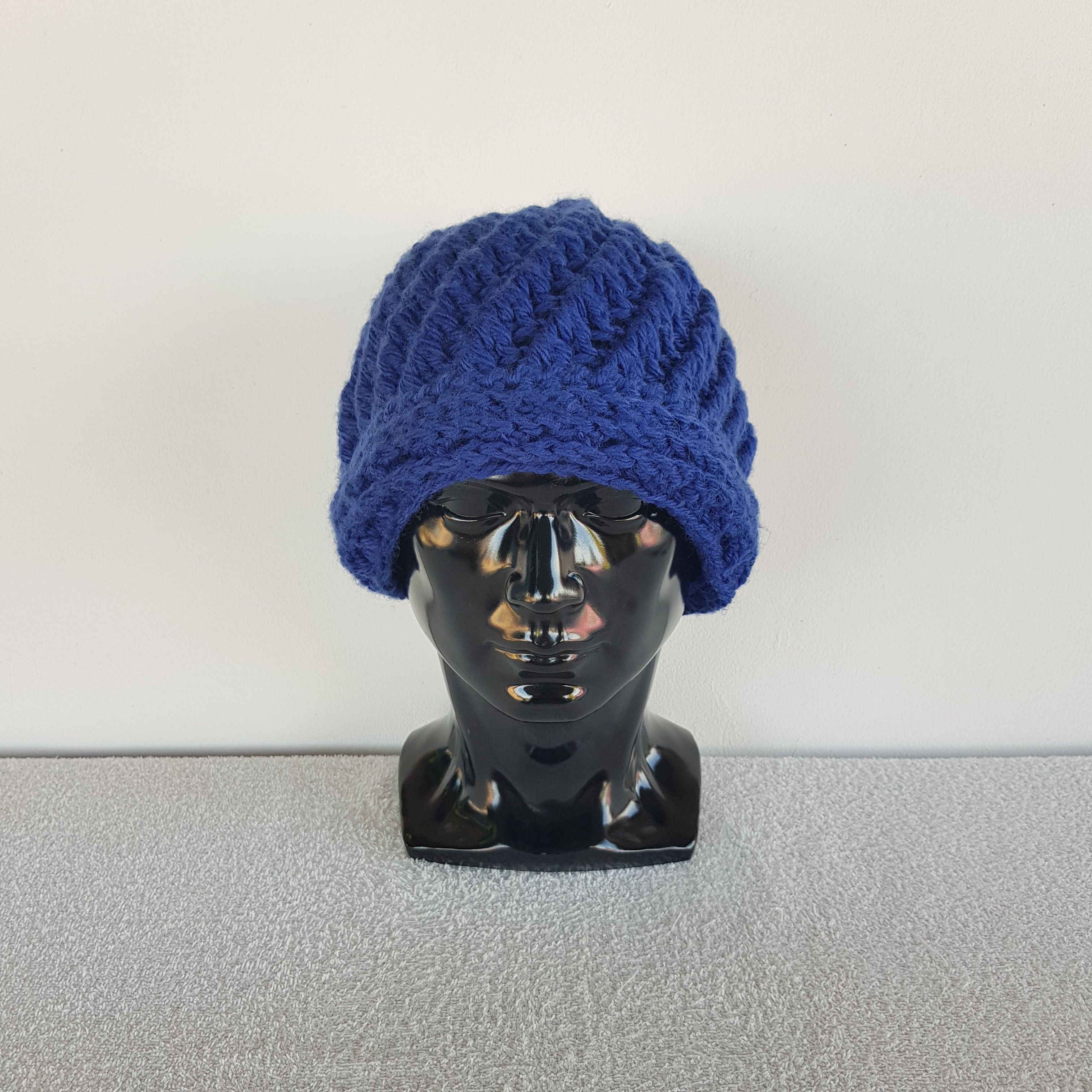 Other Vintage Japanese Beanie Giant Crochet Knit Snow Caps Hats. Size ONE SIZE - 2 Thumbnail