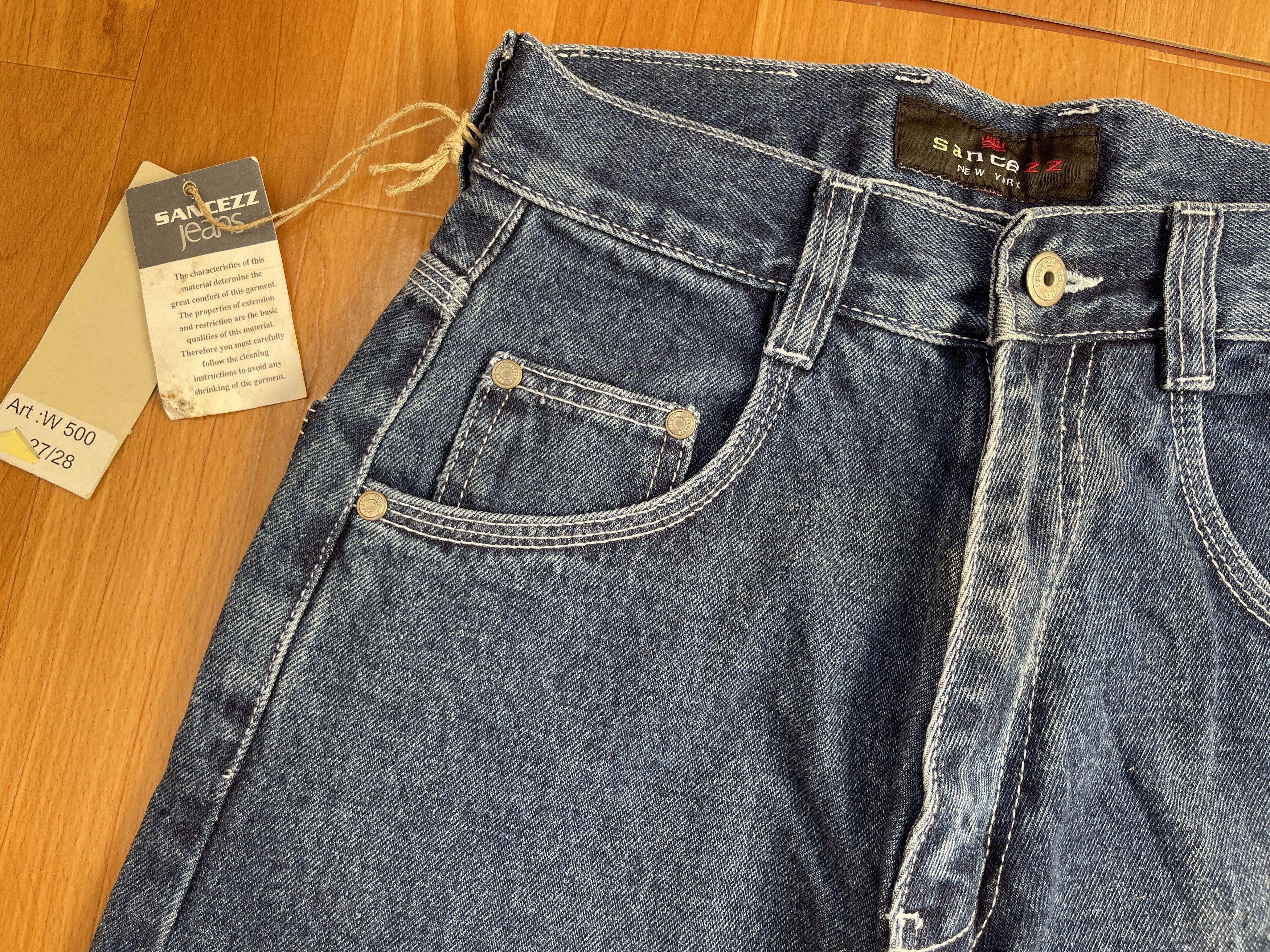 Other Sancezz jeans, vintage baggy jeans 90s hip hop skater Y2K 26 Size US 26 / EU 42 - 9 Thumbnail