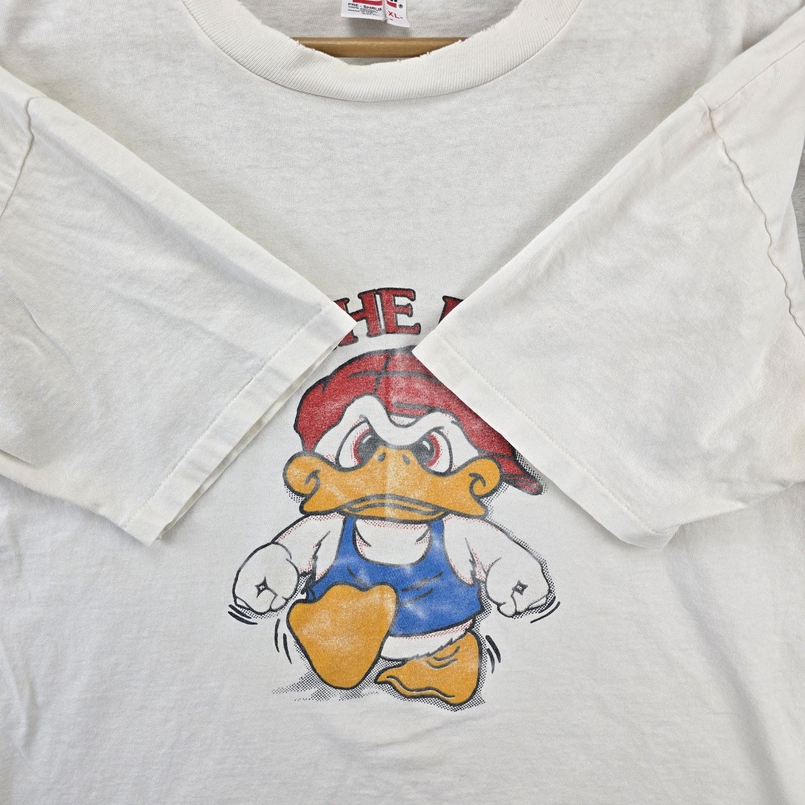 Anvil Vintage I'm The Boss Duck Shirt Mens XL Anvil 90s Grunge Size US XL / EU 56 / 4 - 4 Thumbnail