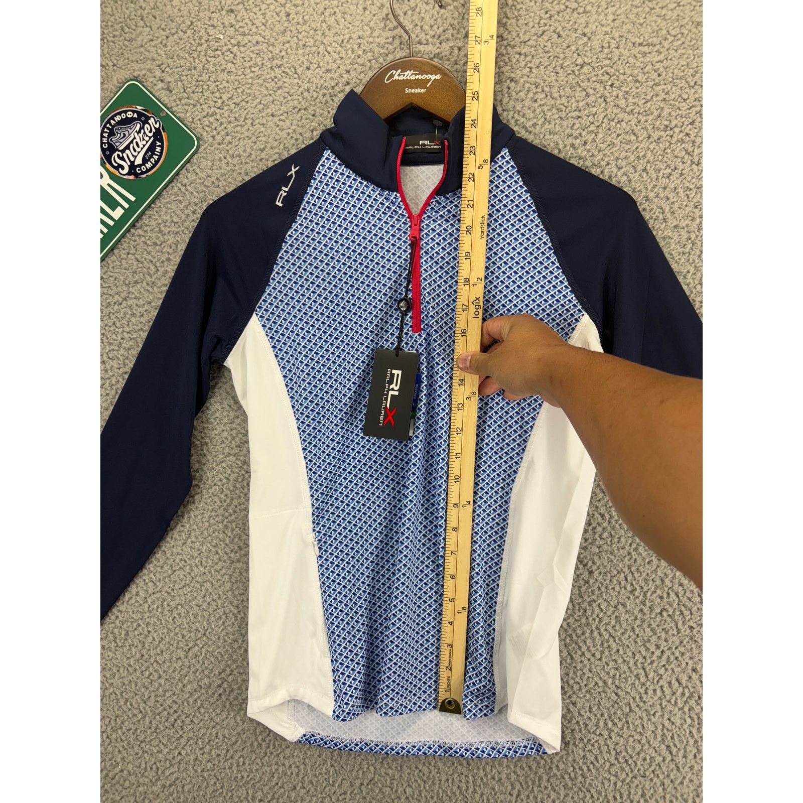 Ralph Lauren Ralph Lauren Polo RLX Golf Long Sleeves Shirt Women XS Blue Size XS / US 0-2 / IT 36-38 - 2 Thumbnail