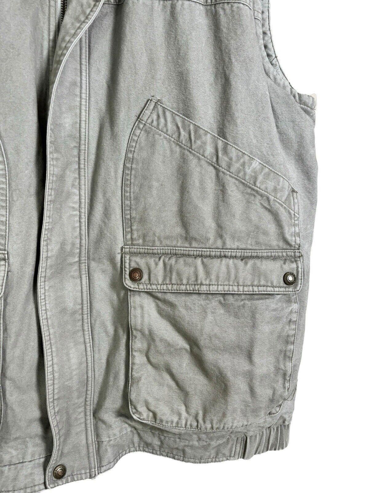 Eddie Bauer × Vintage Vintage 90s Eddie Bauer Goose Down Cotton Vest Men’s Large Size US L / EU 52-54 / 3 - 3 Thumbnail