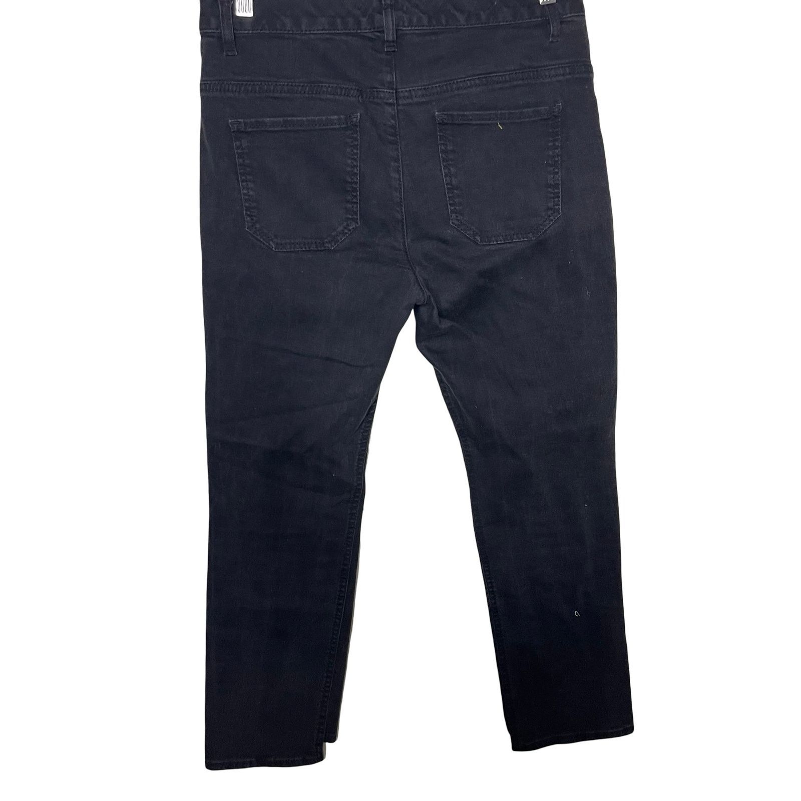 DOROTHEE SCHUMACHER Dorothee Schumacher black straight leg cropped jeans sz 4 Size 27" / US 4 / IT 40 - 4 Thumbnail
