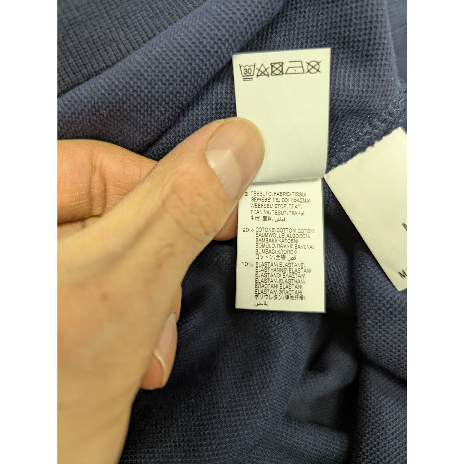Brunello Cucinelli o1rshd1 cc20 Hi-Neck Zipper Sweatshirt in Blue Size US M / EU 48-50 / 2 - 20 Thumbnail