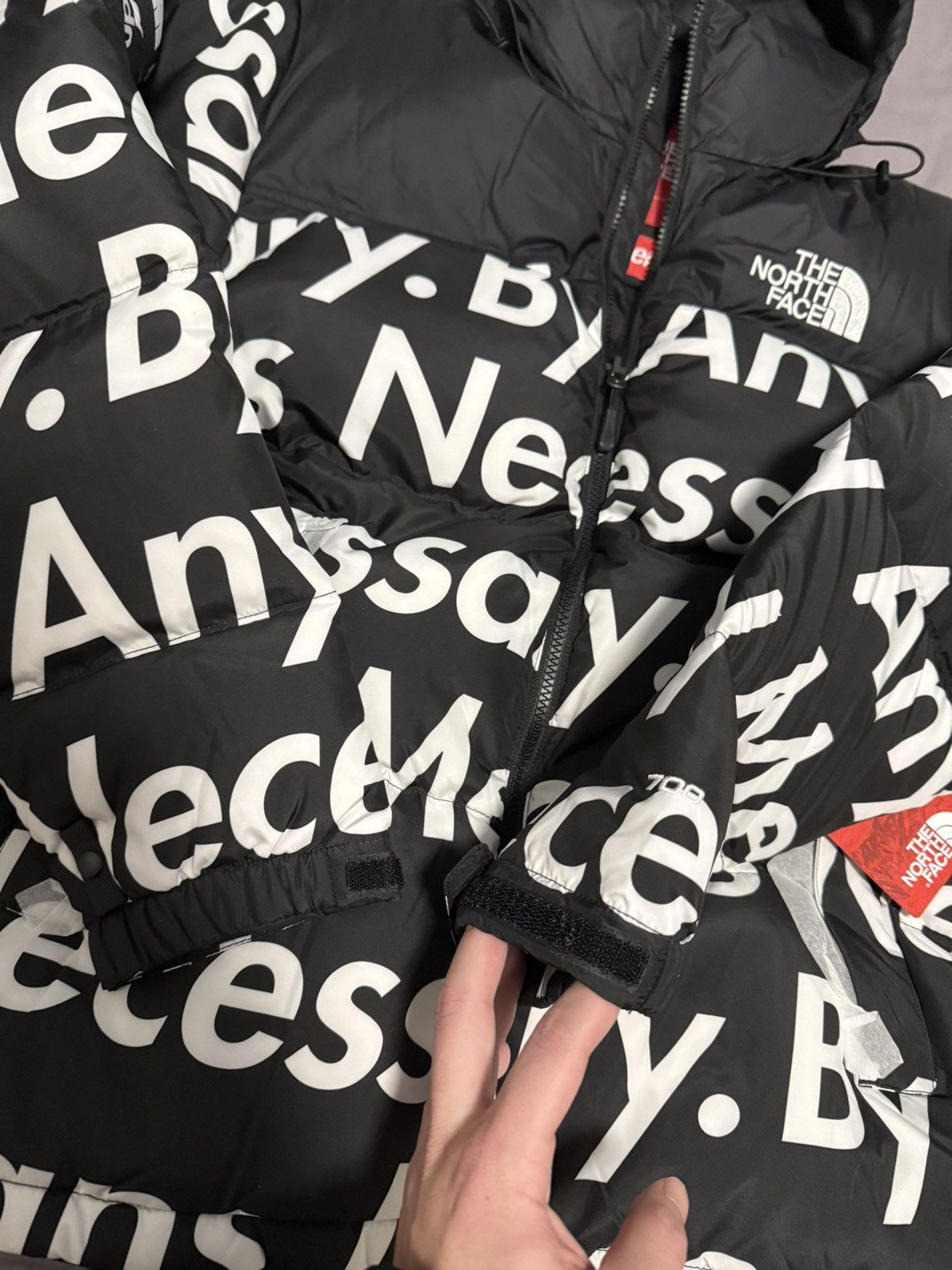 Supreme × The North Face Supreme tnf north face black bamn by any means nuptse jacket Size US M / EU 48-50 / 2 - 6 Thumbnail