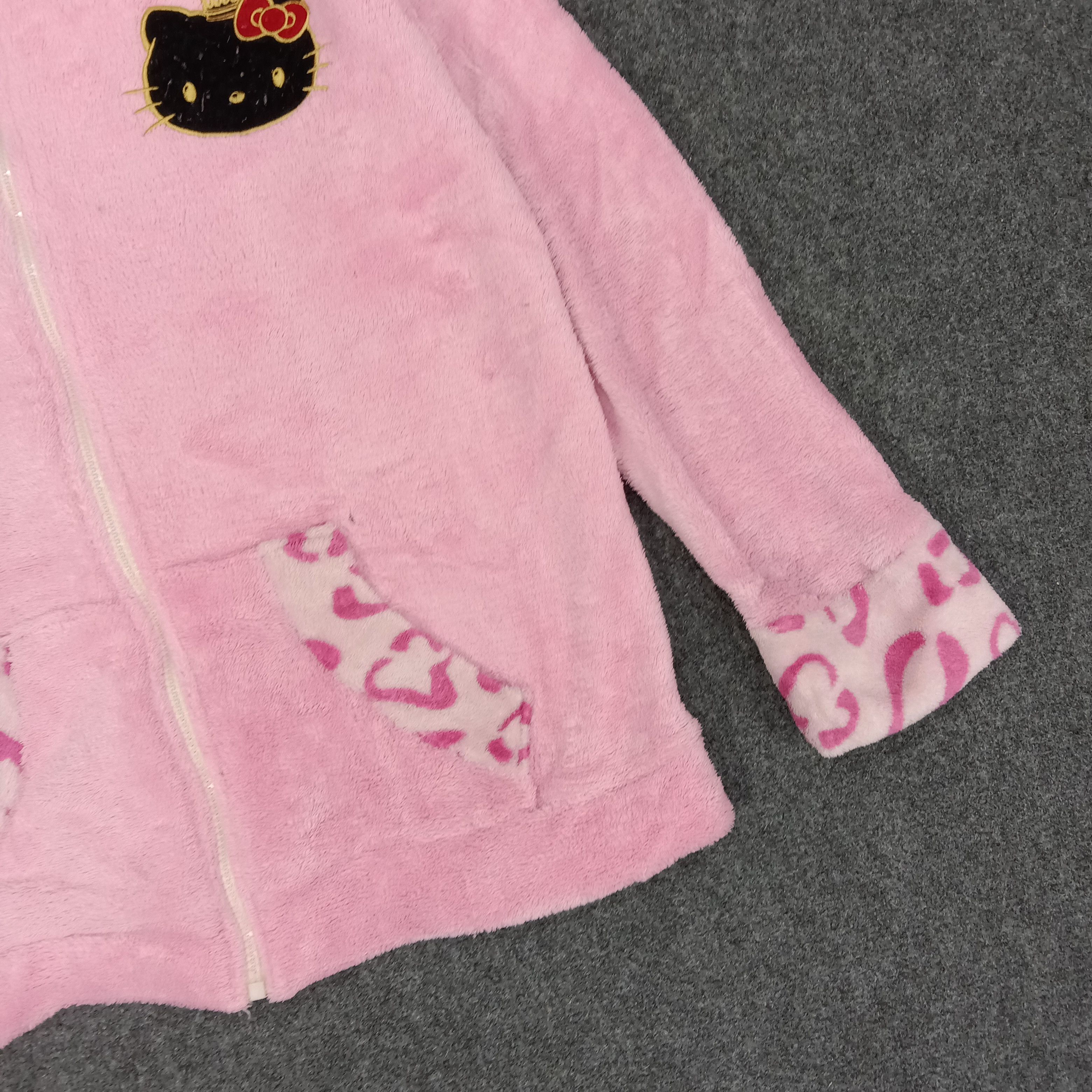 Cartoon Network × Vintage Hello Kitty American Cartoon Sherpa Hoodies Size S / US 4 / IT 40 - 4 Thumbnail