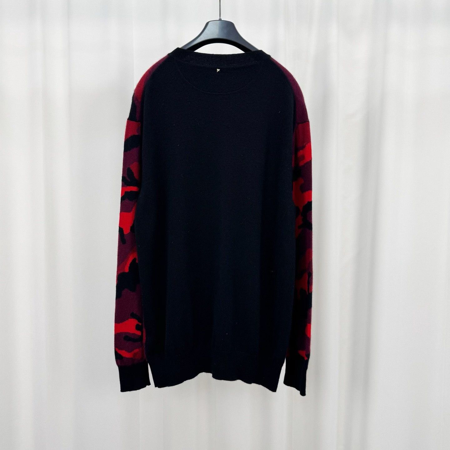 Valentino Valentino Camouflage Stud Wool Knit Sweater Size US XXL / EU 58 / 5 - 2 Thumbnail