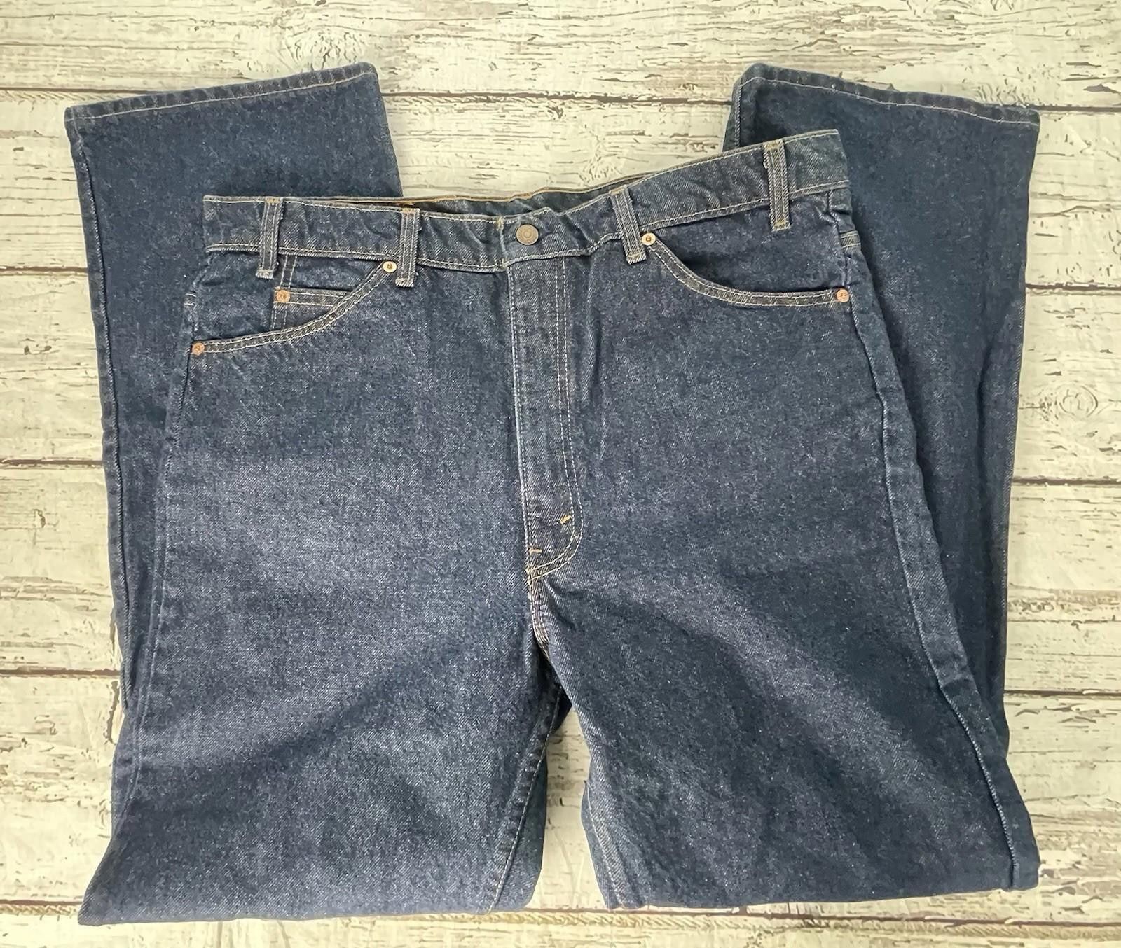 Levi's Levi's 517 40X32 Vintage 90's USA Made Orange Tab Jeans Size US 40 / EU 56 - 2 Thumbnail