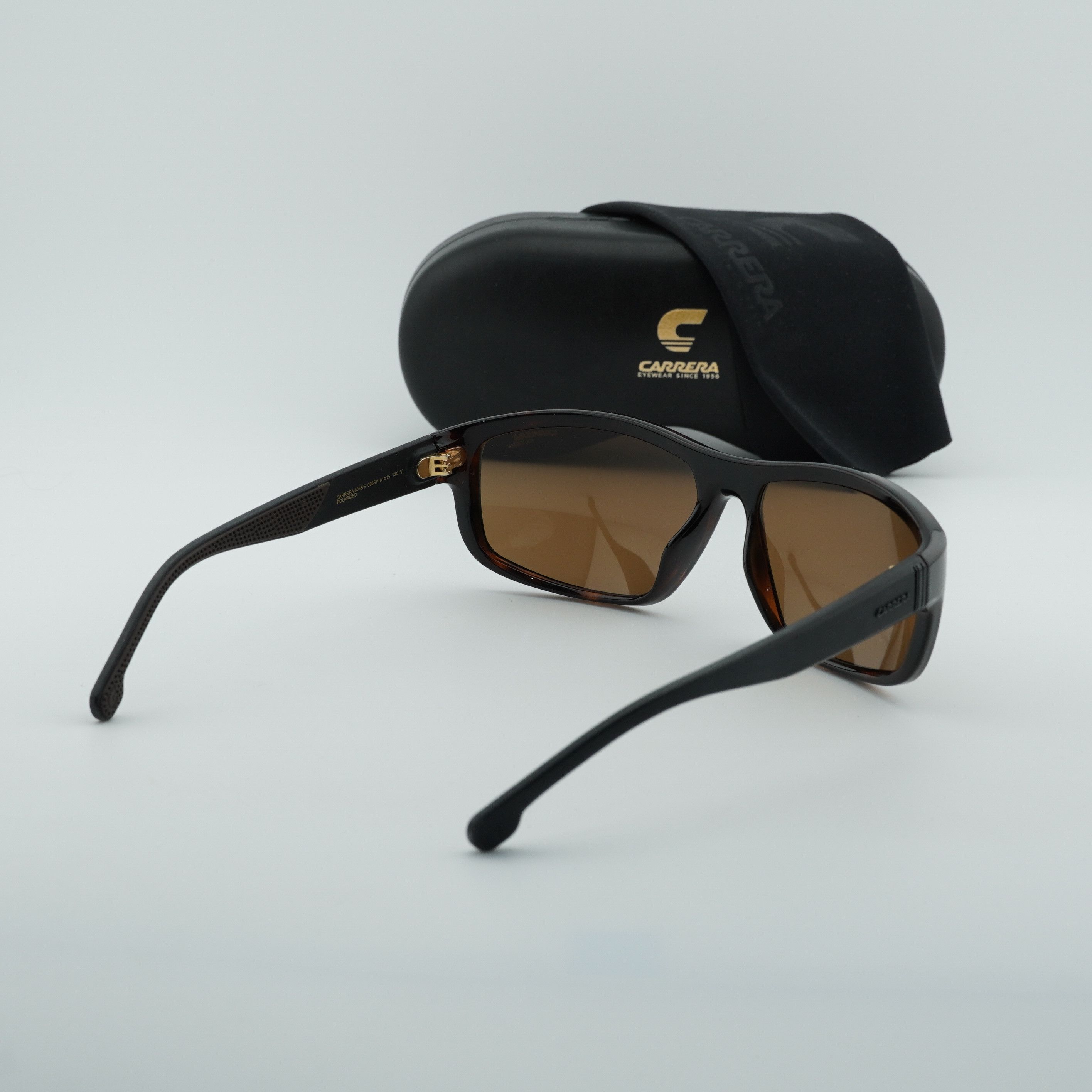 Carrera CARRERA 8038/S 0086 SP Sunglasses Havana Rectangle Frame Size ONE SIZE - 9 Thumbnail