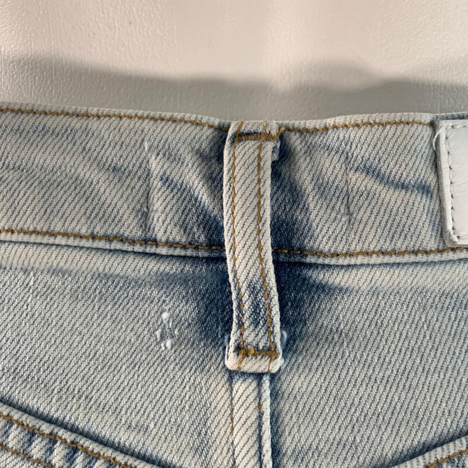 RE/DONE 26 90s High Rise Loose Blue Cotton Blend Button Fly Jeans Size 26" / US 2 / IT 38 - 4 Thumbnail