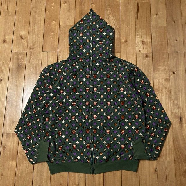 Bape × Kaws KAWS × BAPE STA Milo Monogram Full Zip Hoodie NIGO APE STAR Size US M / EU 48-50 / 2 - 2 Thumbnail