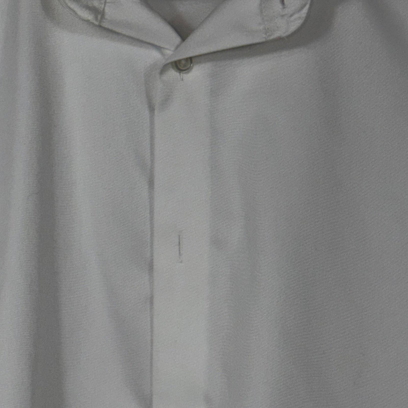 Calvin Klein Calvin Klein Men's Slim Fit White Dress Shirt 16 1/2 34/35 Size 38R - 3 Thumbnail