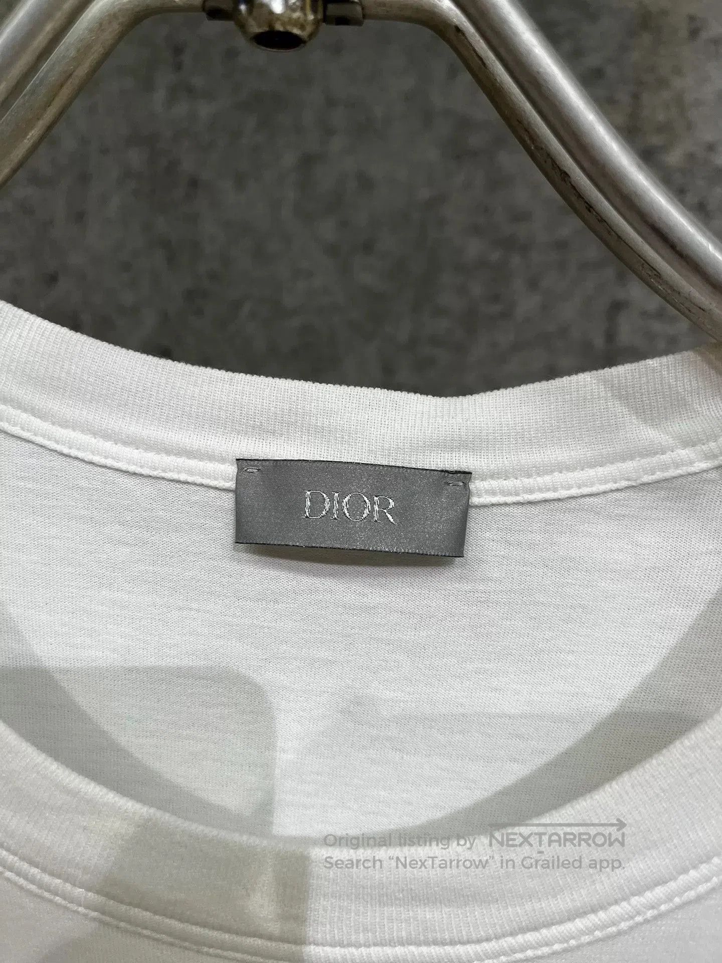 Dior Dior White Letter Short-Sleeve T-Shirt M. Size US M / EU 48-50 / 2 - 3 Thumbnail