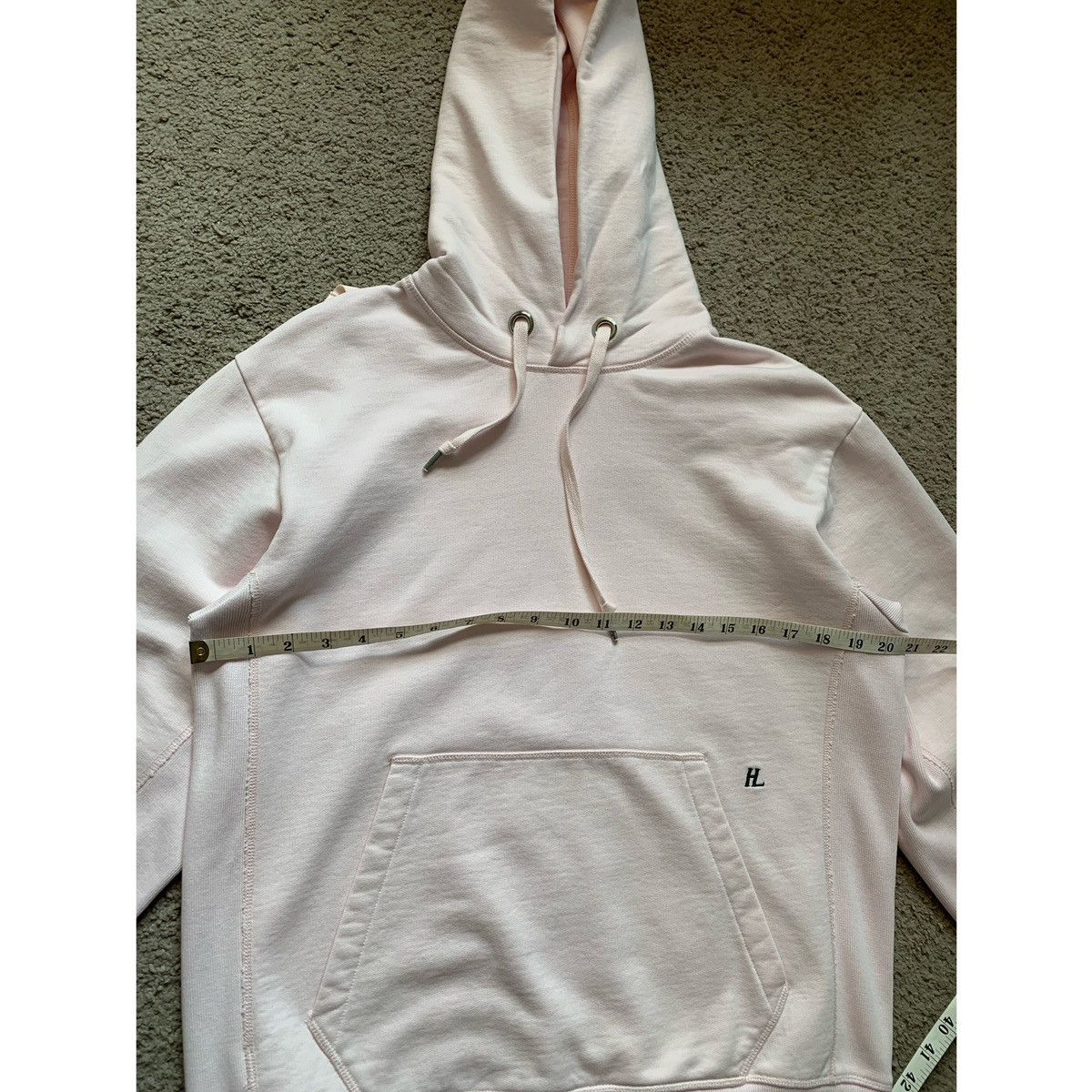 Helmut Lang HELMUT LANG RARE LIGHT PINK BONDAGE HOODIE Size US M / EU 48-50 / 2 - 14 Thumbnail