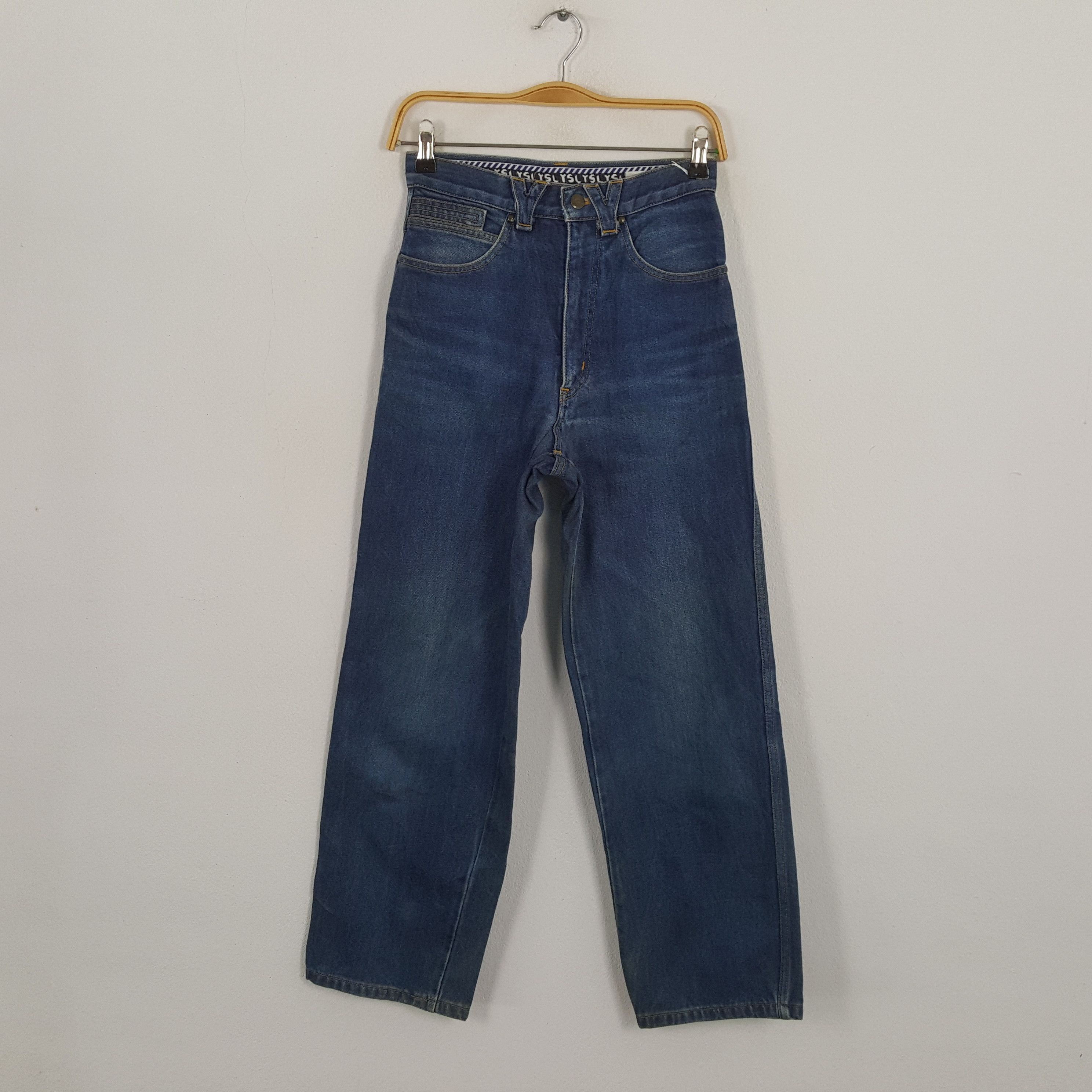 Vintage × Yves Saint Laurent Vintage YVES SIANT LAURENT Italian Brand Fashion Jeans Size US 26 / EU 42 - 4 Thumbnail