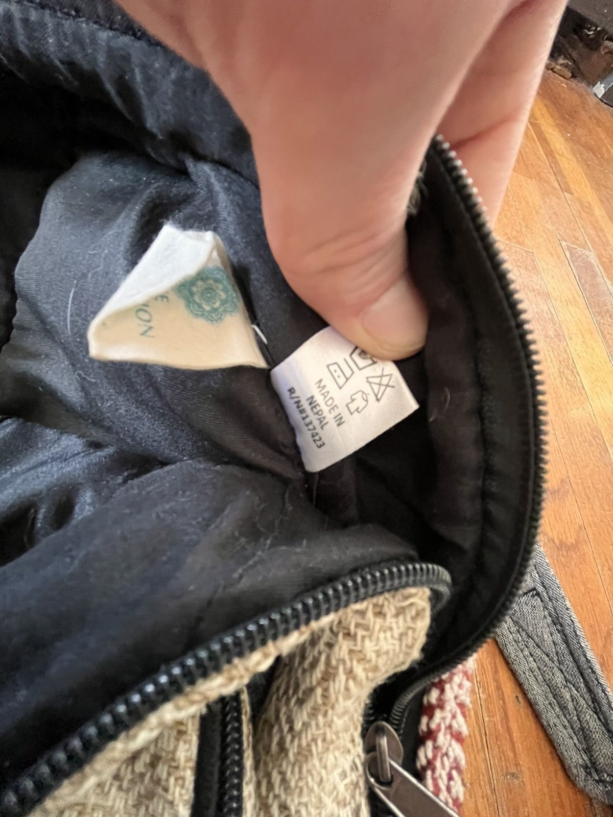 Other Himalayan Hemp backpack with carry pouch Size ONE SIZE - 14 Thumbnail
