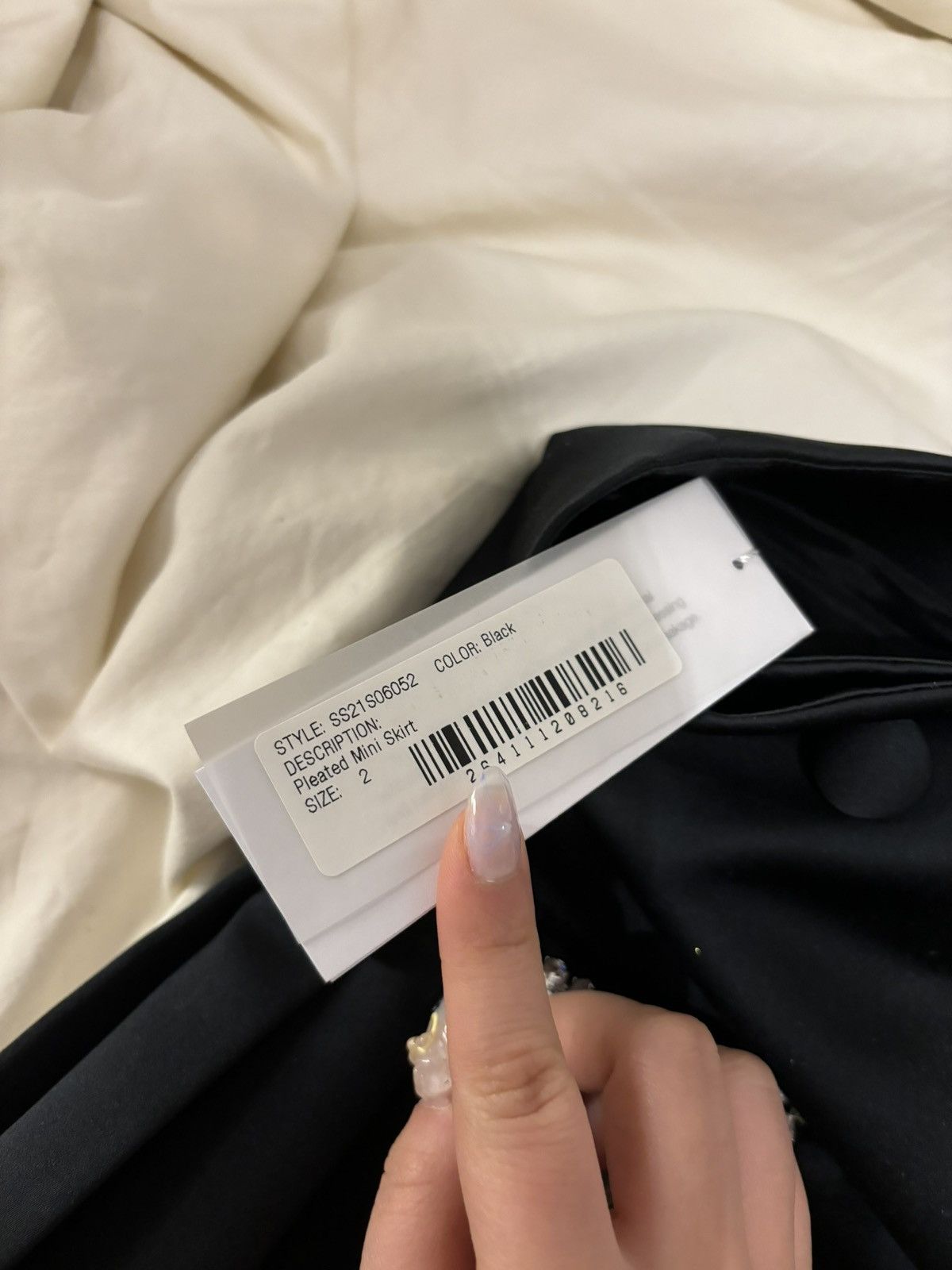 Area NYC Area NYC mini skirt Size 26" / US 2 / IT 38 - 4 Thumbnail
