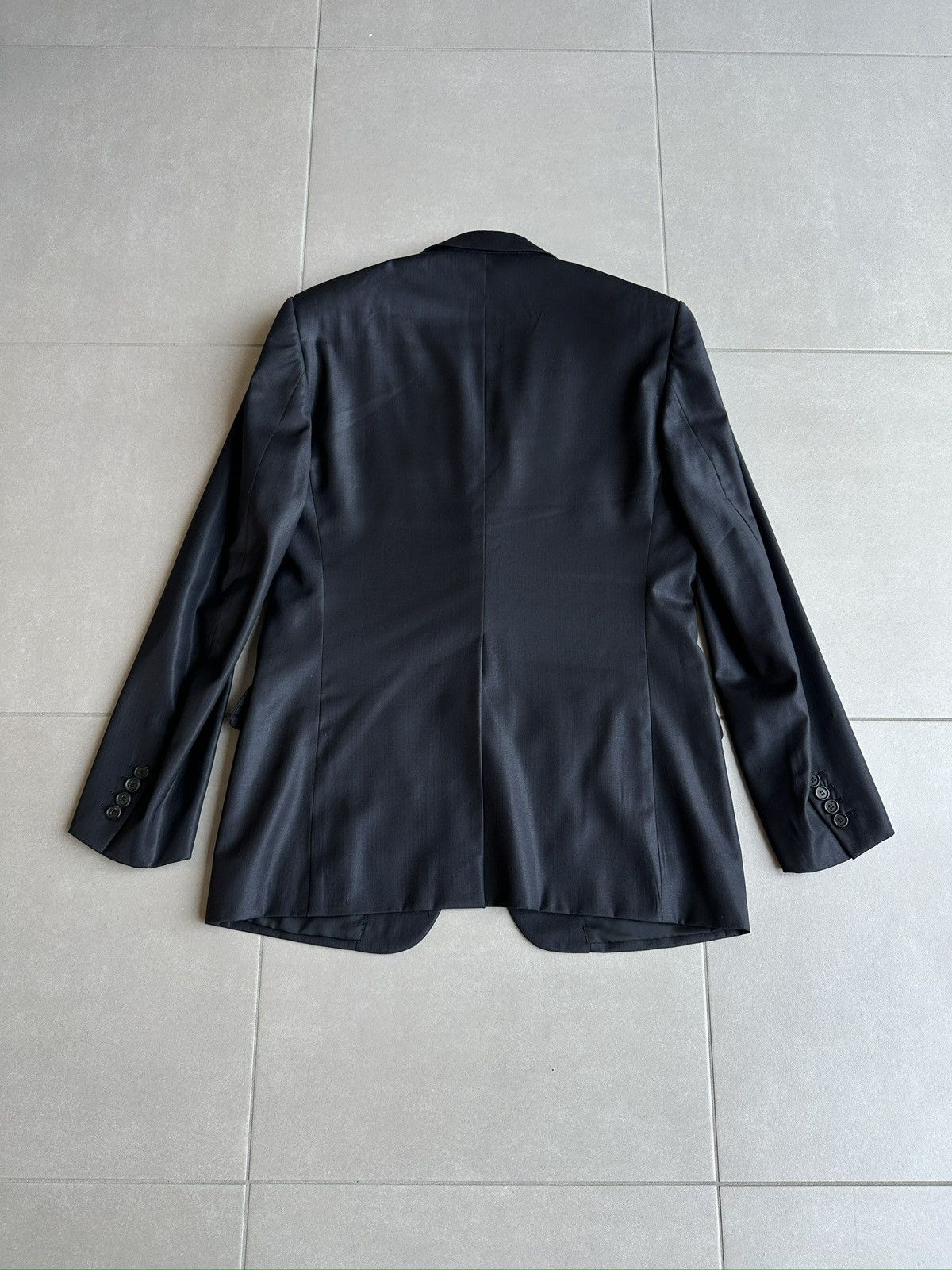 Dior × Hedi Slimane Dior Homme SS07 Glossy super 100’s wool blazer Size US M / EU 48-50 / 2 - 6 Thumbnail