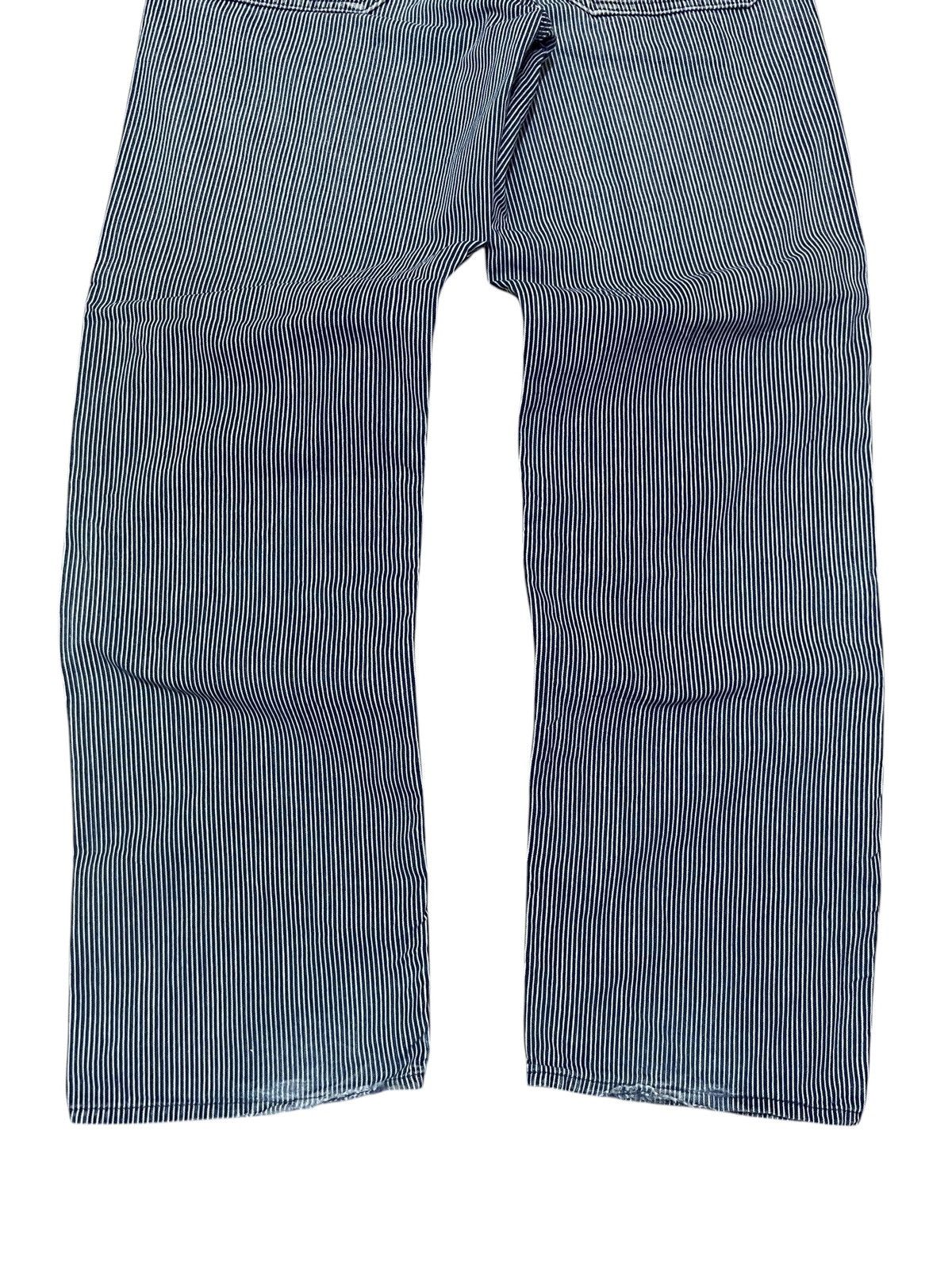 45rpm 45RPM Blue Cafe by Toshikiyo Hirata Hickory Worker Pants Size US 29 - 5 Thumbnail